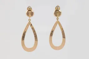 18k Yellow Gold Dangle Earrings (6.16g.)