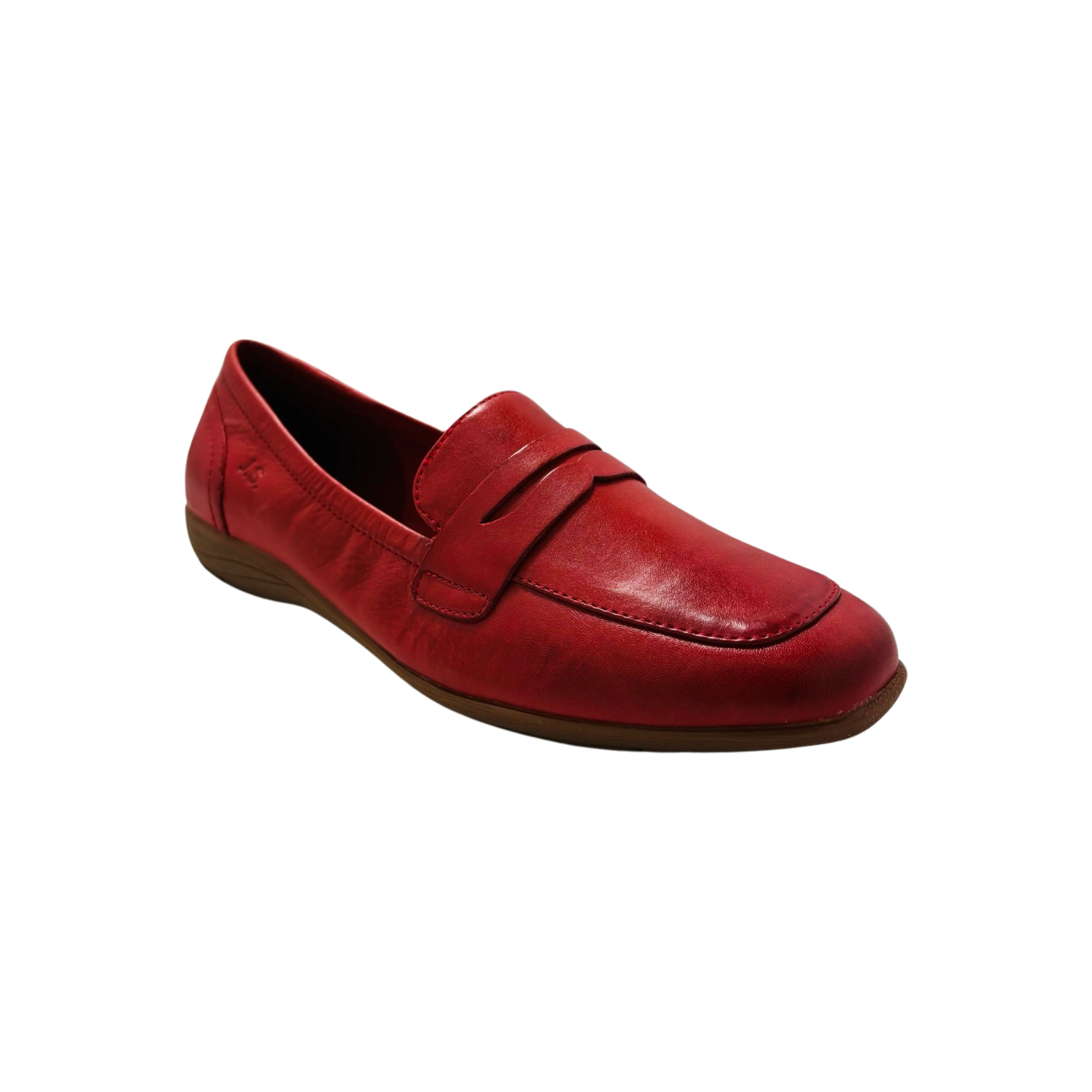 74822 Red Leather Loafer