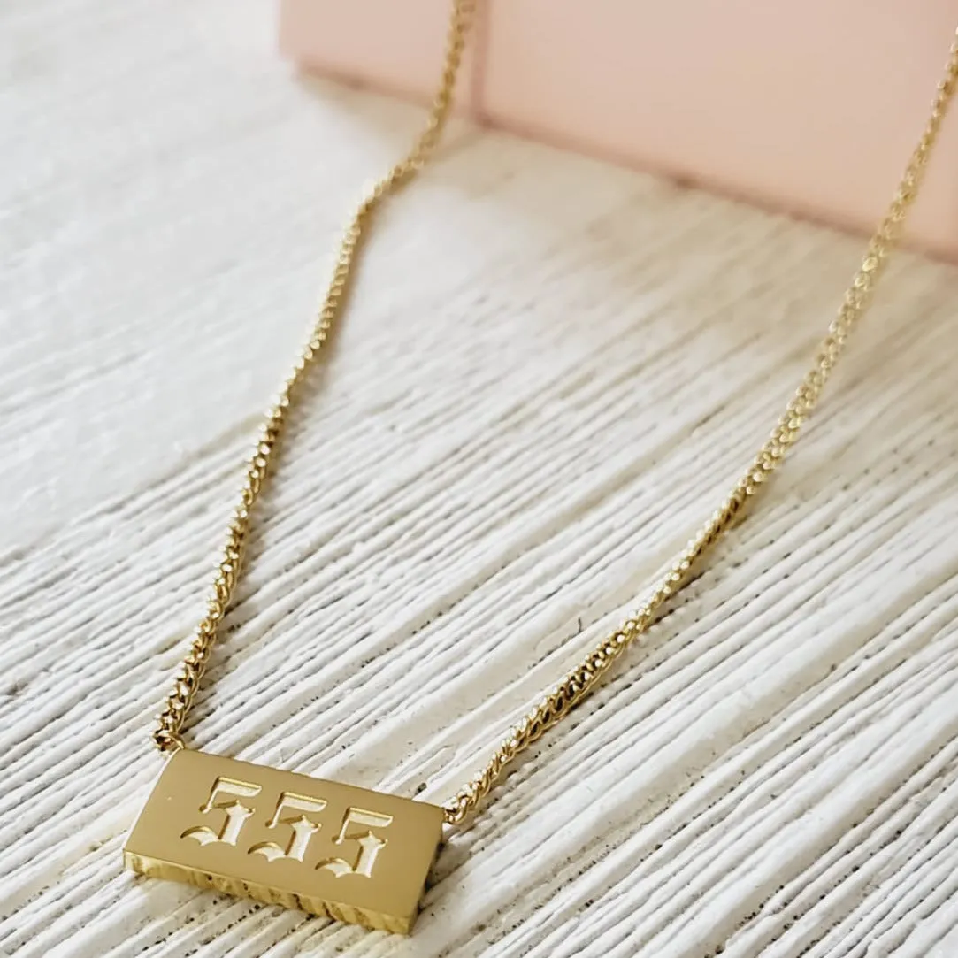 Angel Numbers Necklace