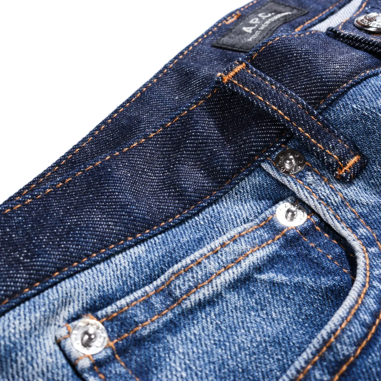 A.P.C. PETIT NEW STANDARD STONEWASH INDIGO