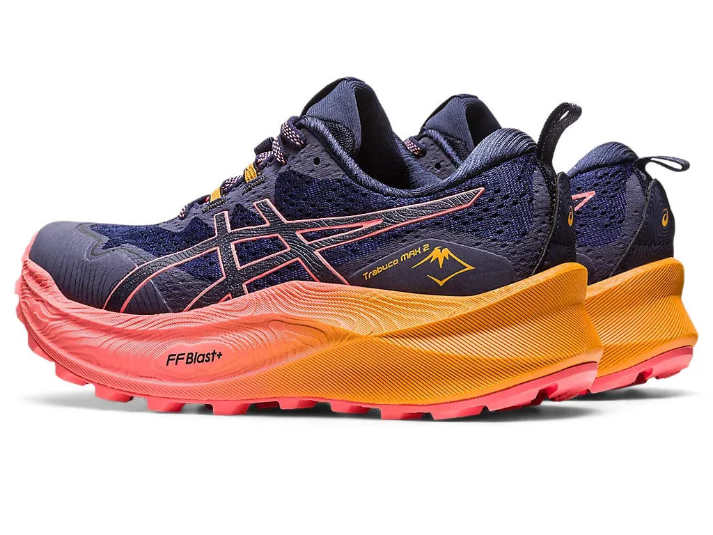 ASICS Women's TRABUCO MAX 2 (Midnight/Papaya)