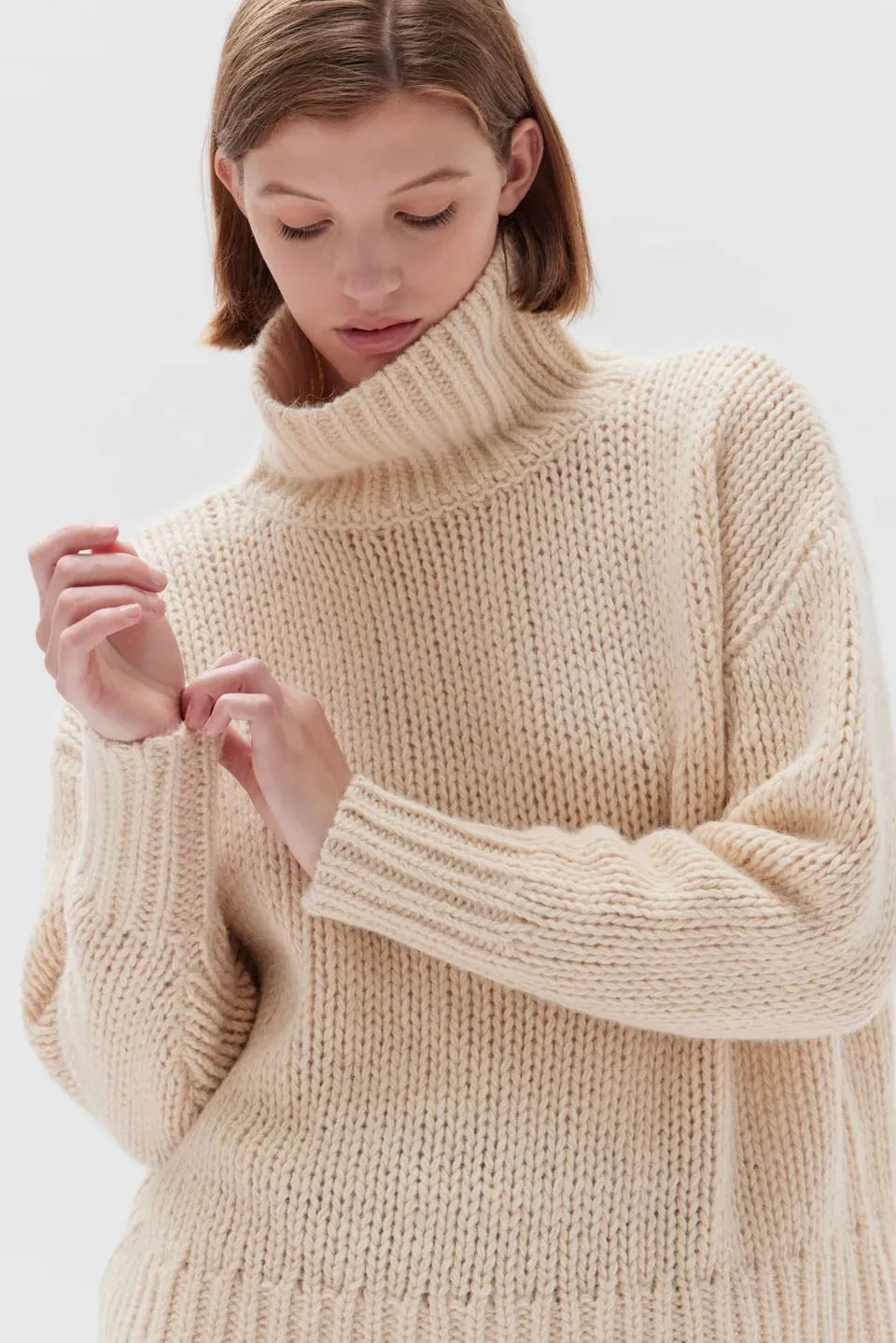 Assembly Label Saato Knit - Cream