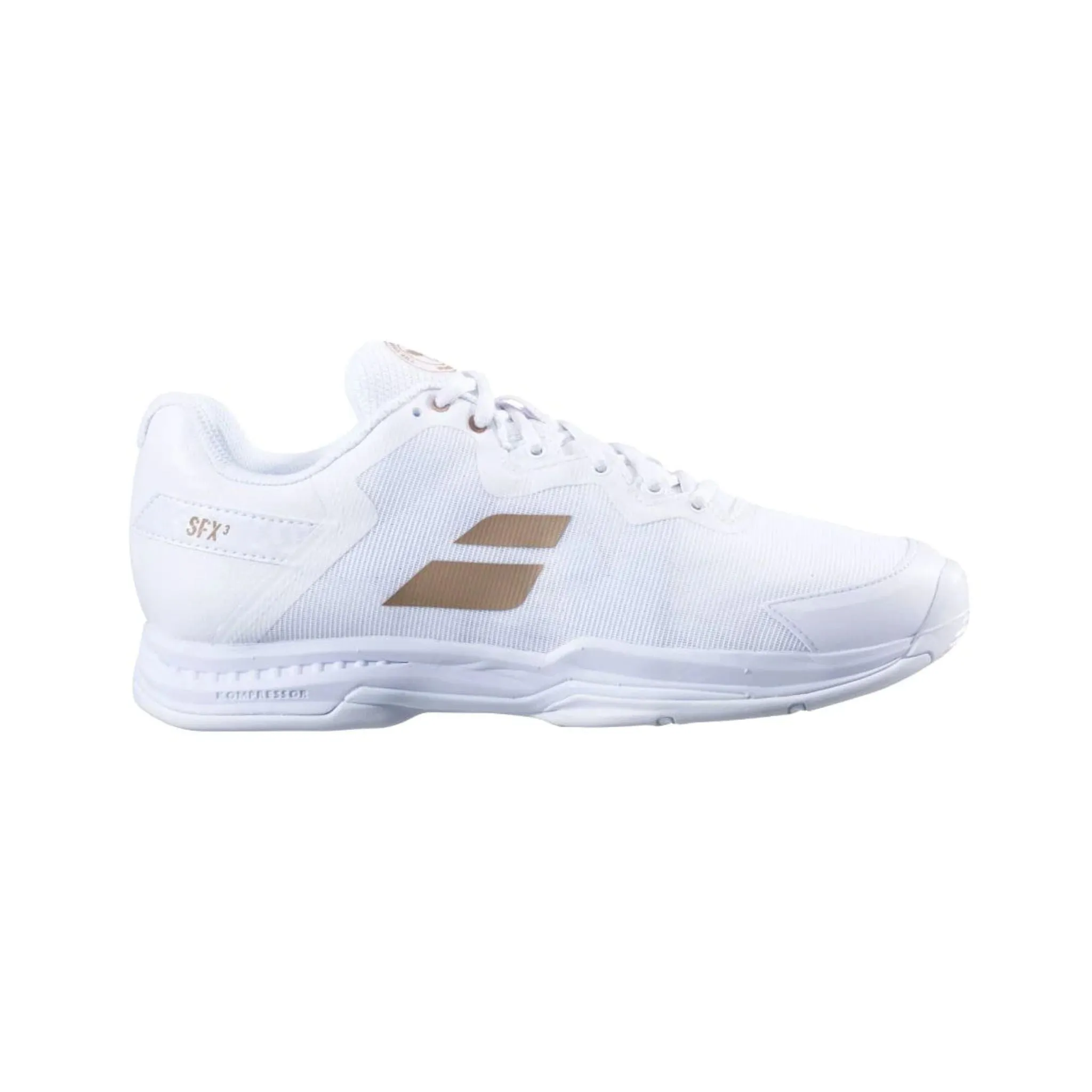 Babolat SFX3 All Court Wimbledon Women's Shoes [White/Gold]