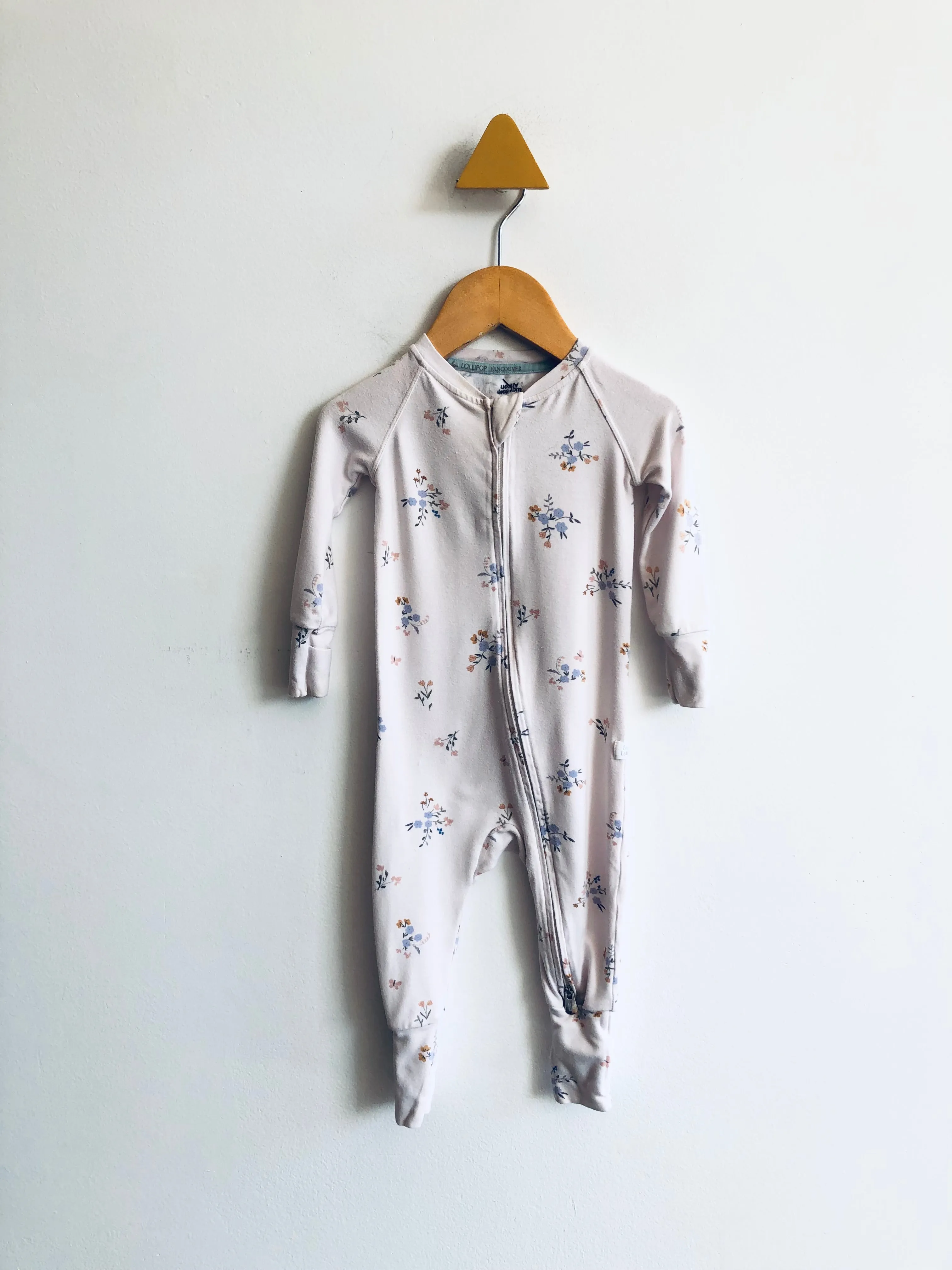 Bamboo Floral Sleeper // 6-12M