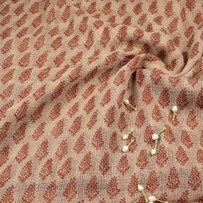 Beige Kota Doriya Fabric