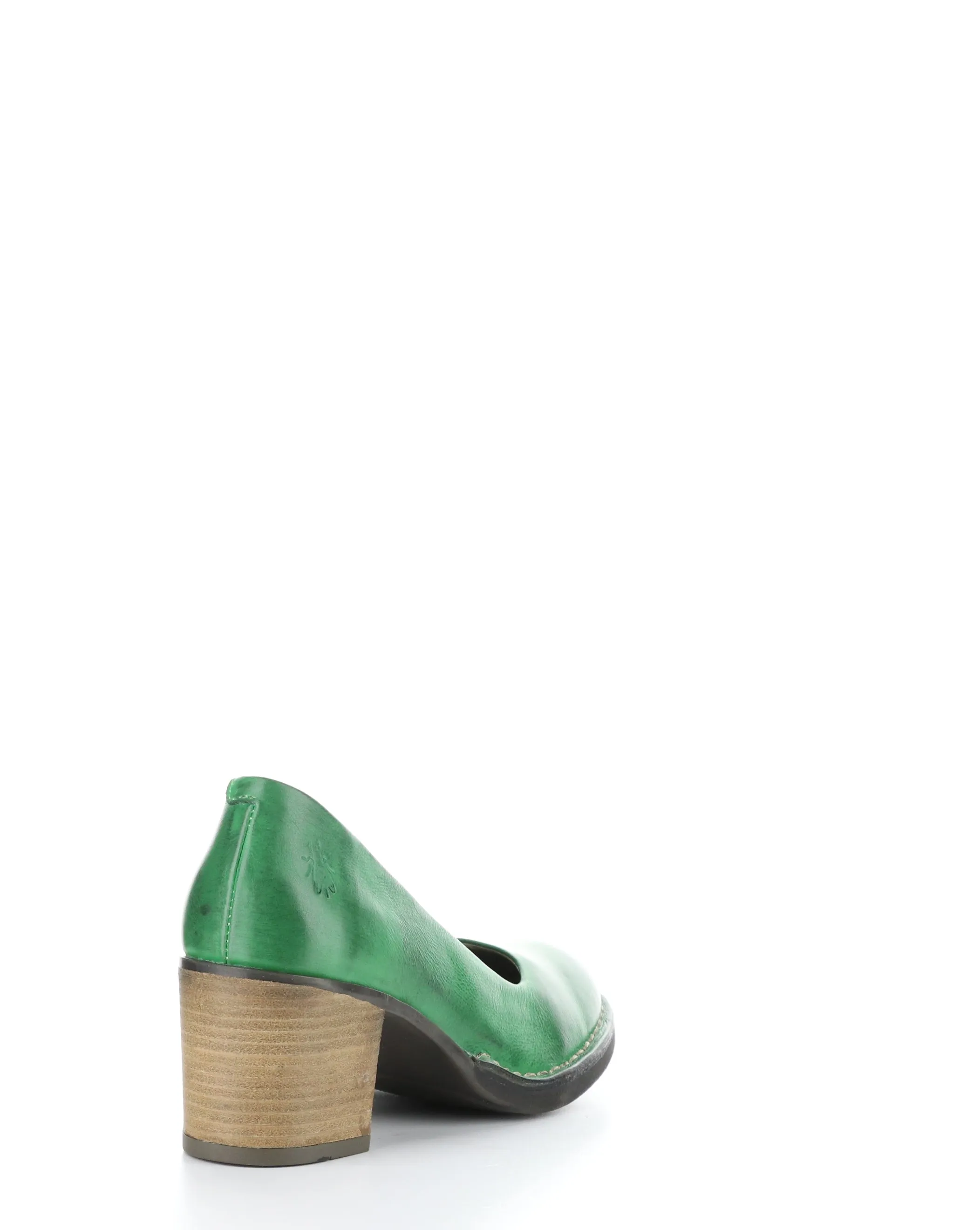 BERY104FLY 002 GREEN Round Toe Shoes