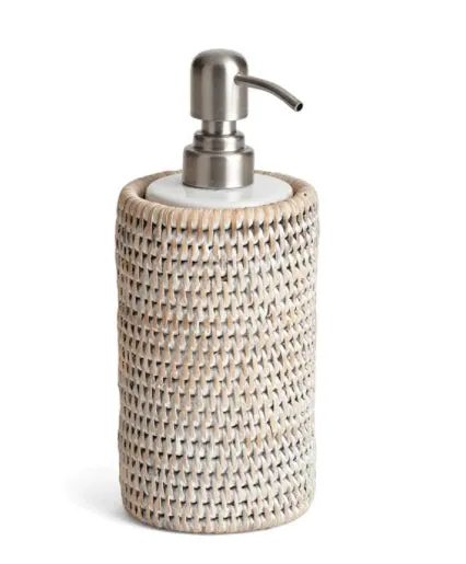 Burma Rattan Soap Dispenser