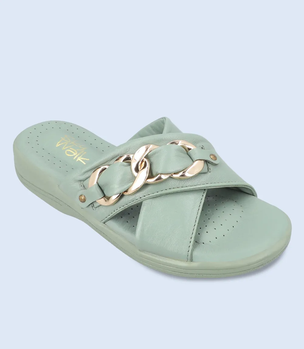 BW9511-MINT-Women Comfort Slipper