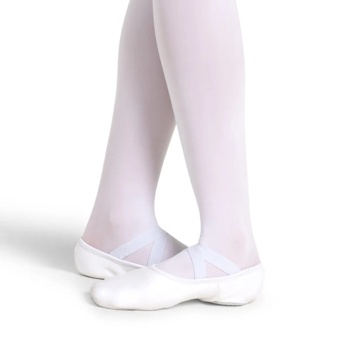 Capezio Adult Hanami Stretch Canvas Ballet Slippers - White