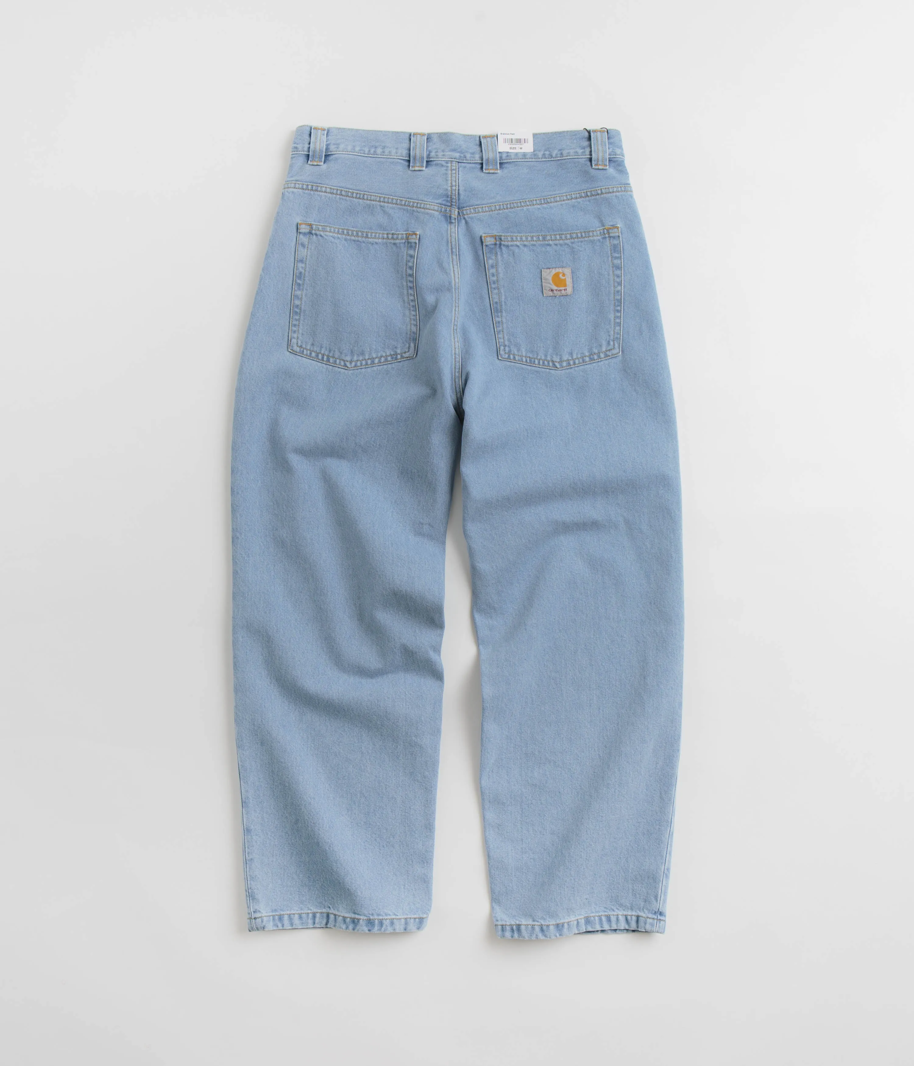 Carhartt Brandon Denim Pants - Blue Heavy Stone Bleach