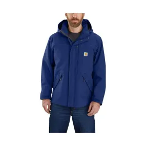 Carhartt Men's Storm Defender Loose Fit Heavy Weight Rain Jacket - Scout Blue