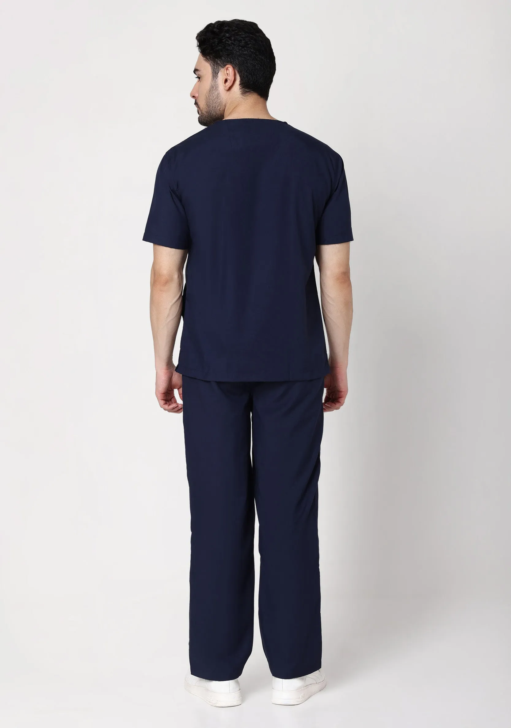 Classic Men's 5-Pocket (Navy) Scrub