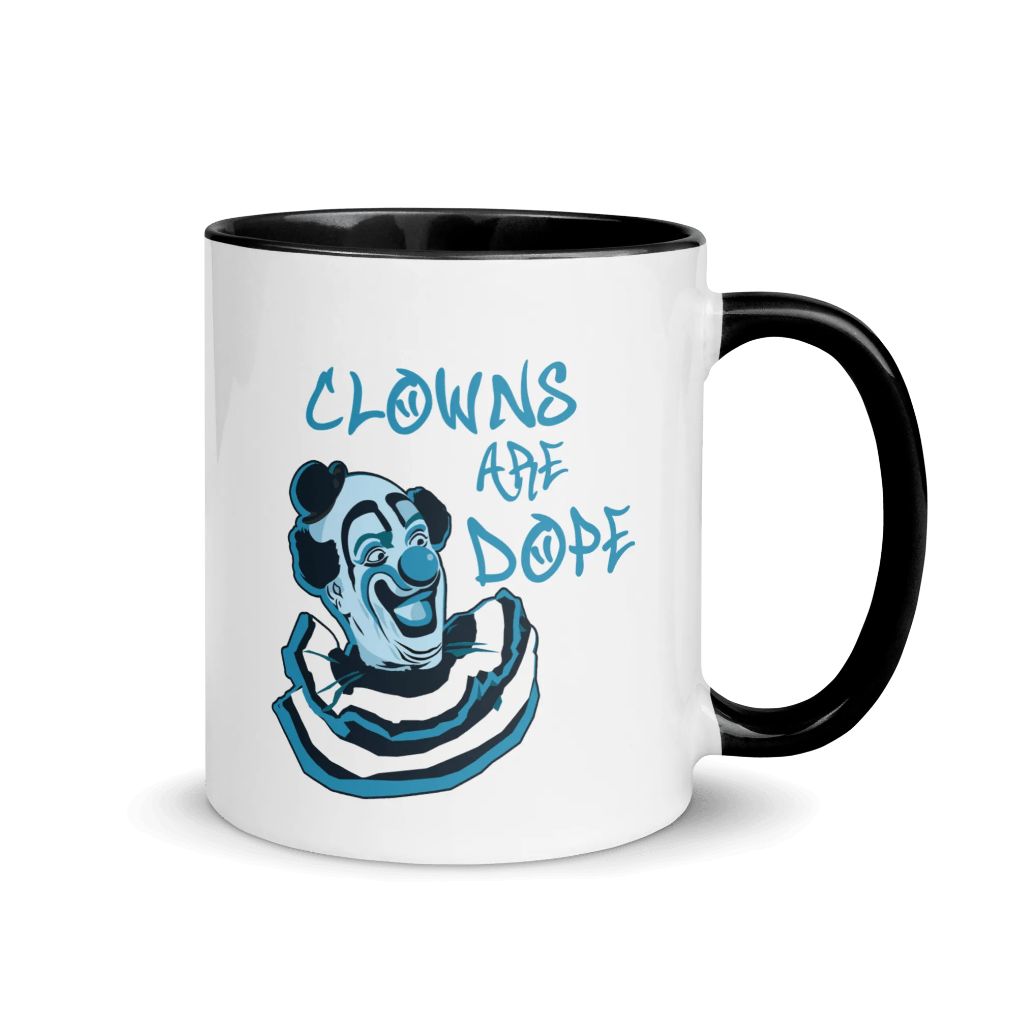 Clowns Are Dope Mug with Color Inside