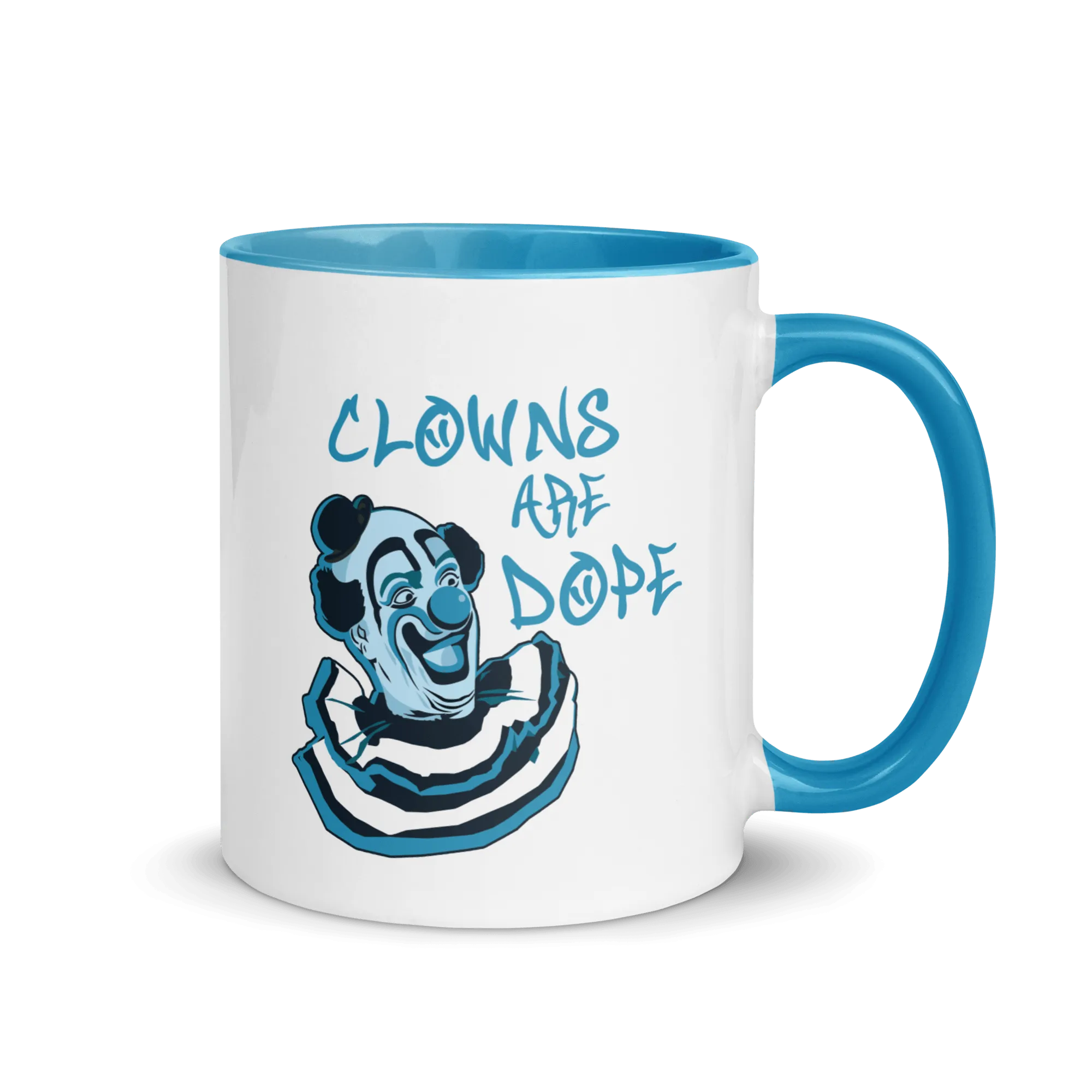 Clowns Are Dope Mug with Color Inside