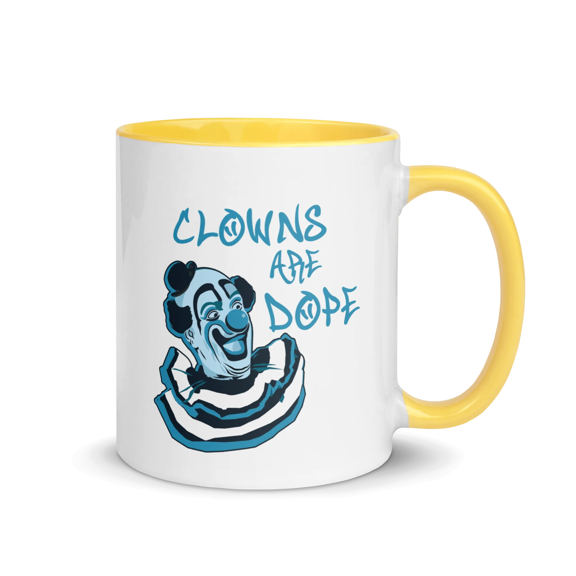 Clowns Are Dope Mug with Color Inside