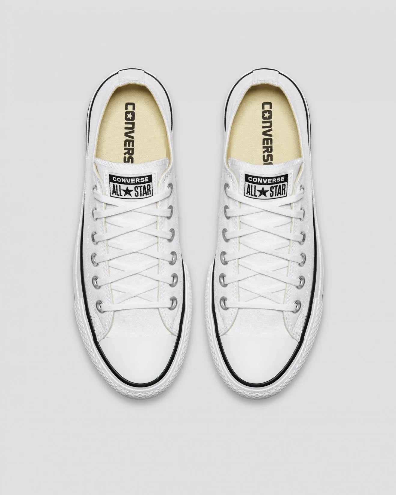 Converse Womens Chuck Taylor All Star Lift Low Top White