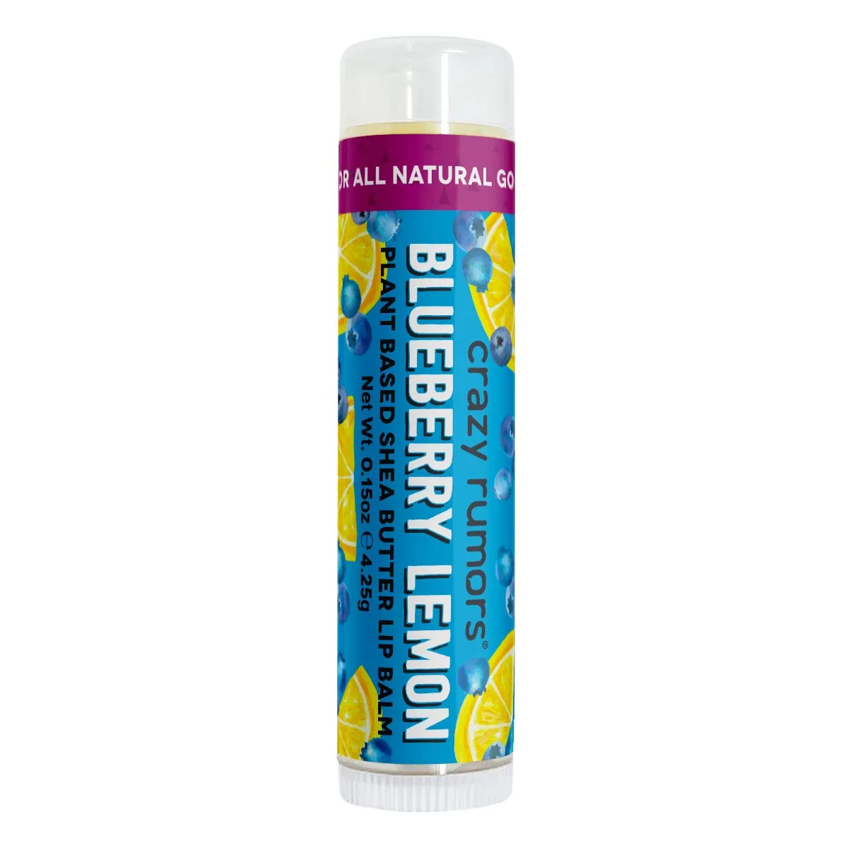 CRAZYRUMORS Blueberry Lemon Lip Balm