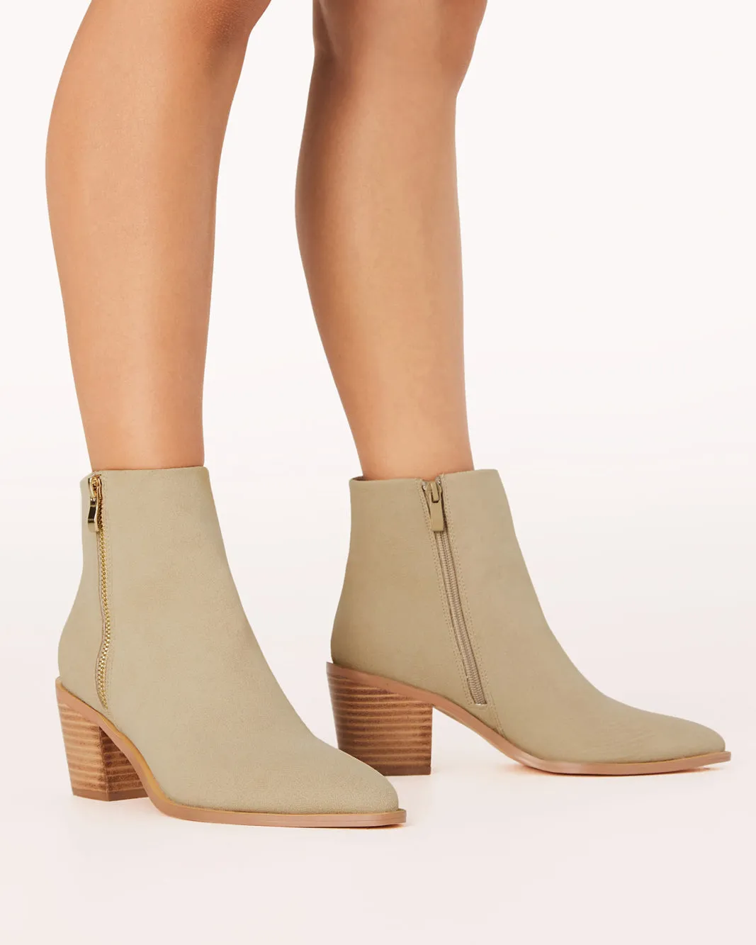 DARBIN - LIGHT TAUPE SUEDE