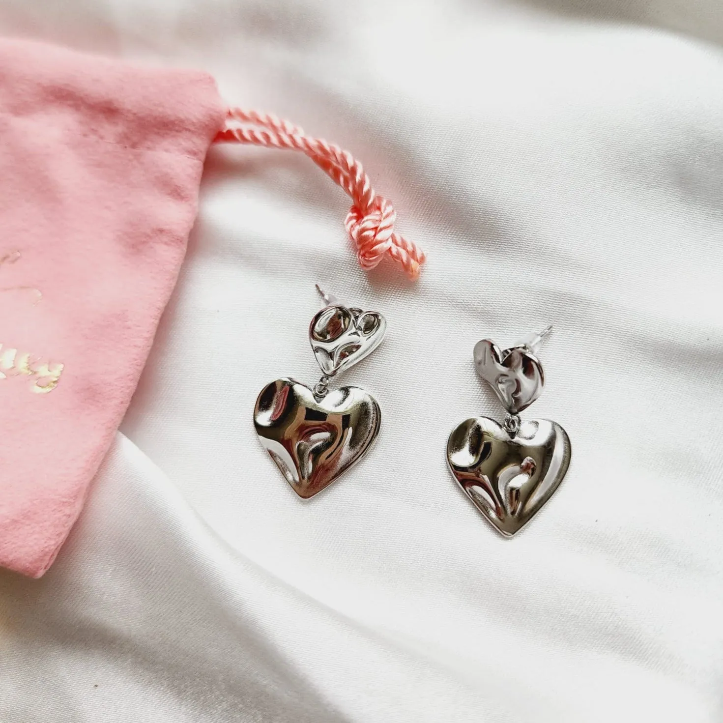 Devi Heart Earrings