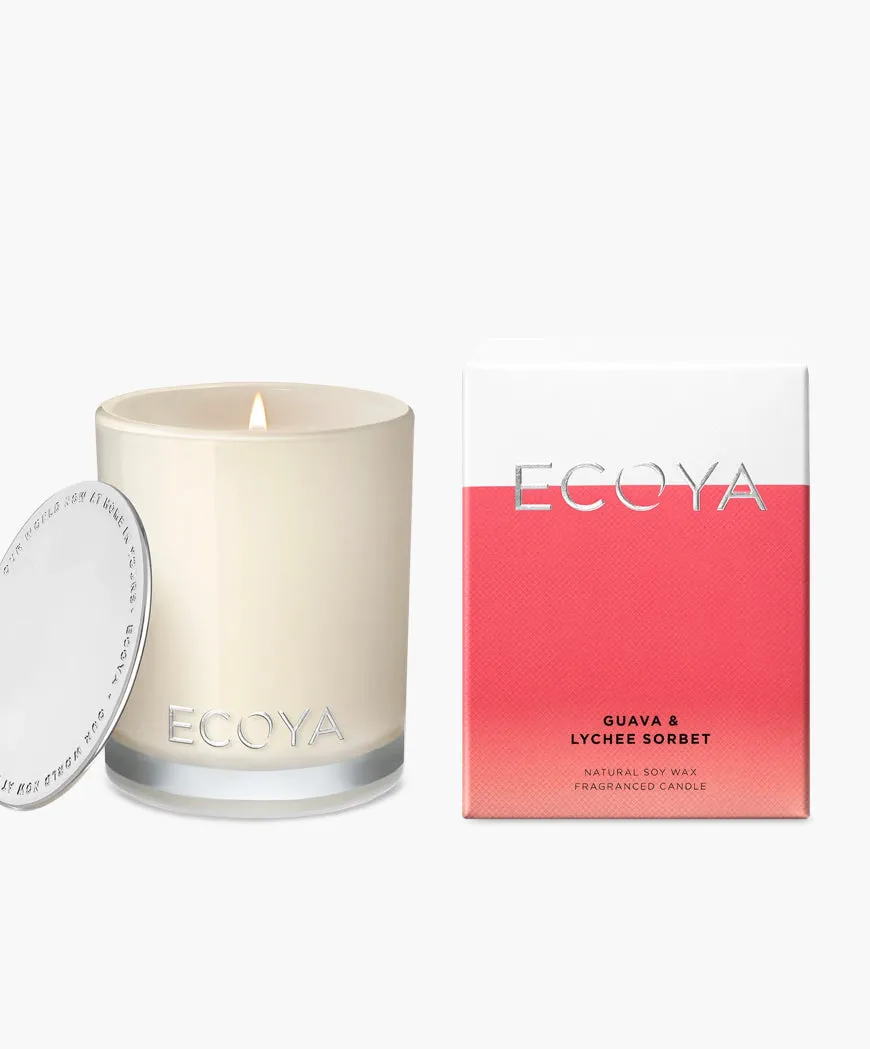 Ecoya Guava and Lychee Mini Madison Candle 80g