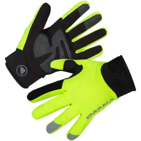 Endura Strike Full Finger Cycling Gloves - Yellow