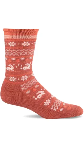 Folksy Fairisle - Red Rock Essential Comfort