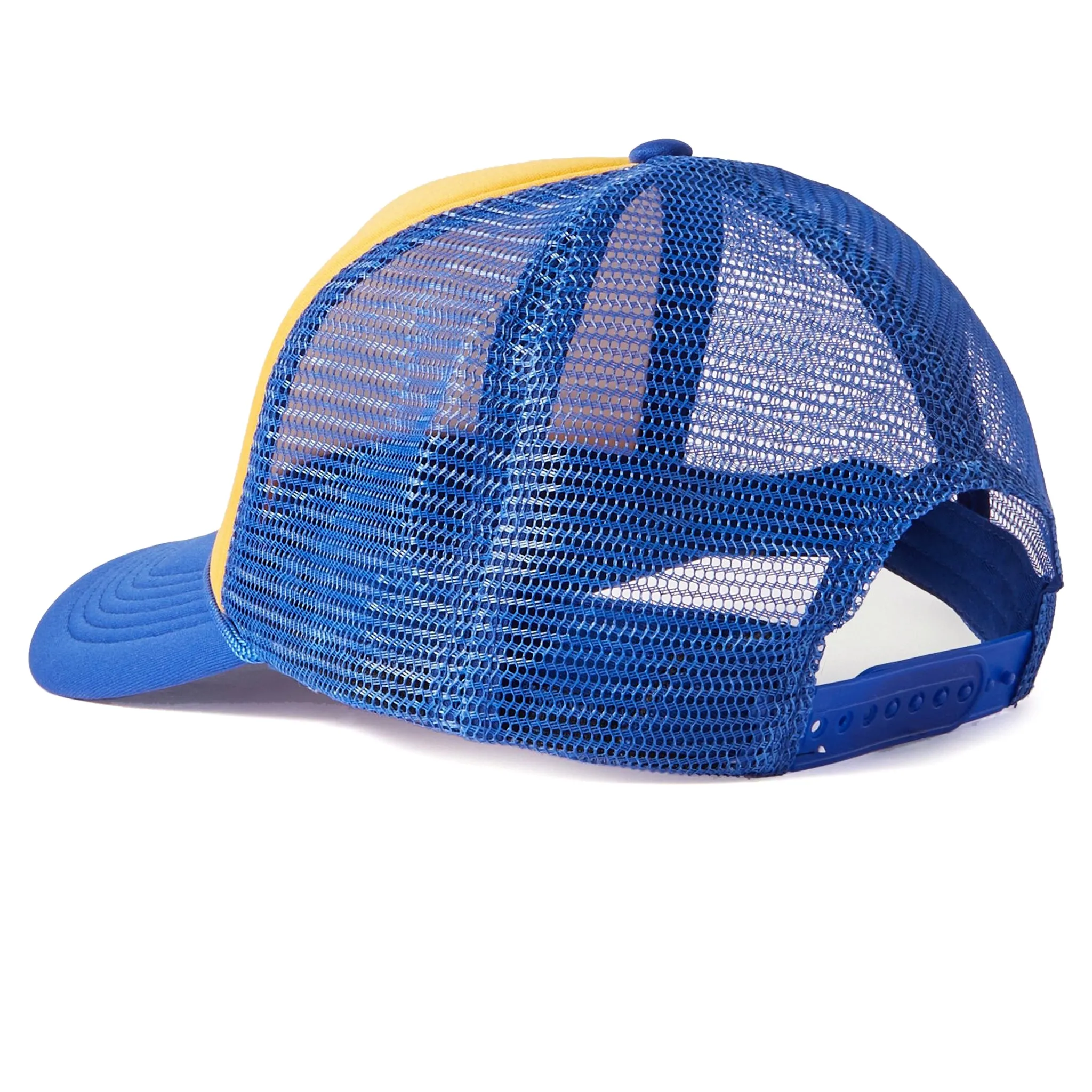 Gallery Dept. Logo Two-Tone Trucker Cap Blue Yellow