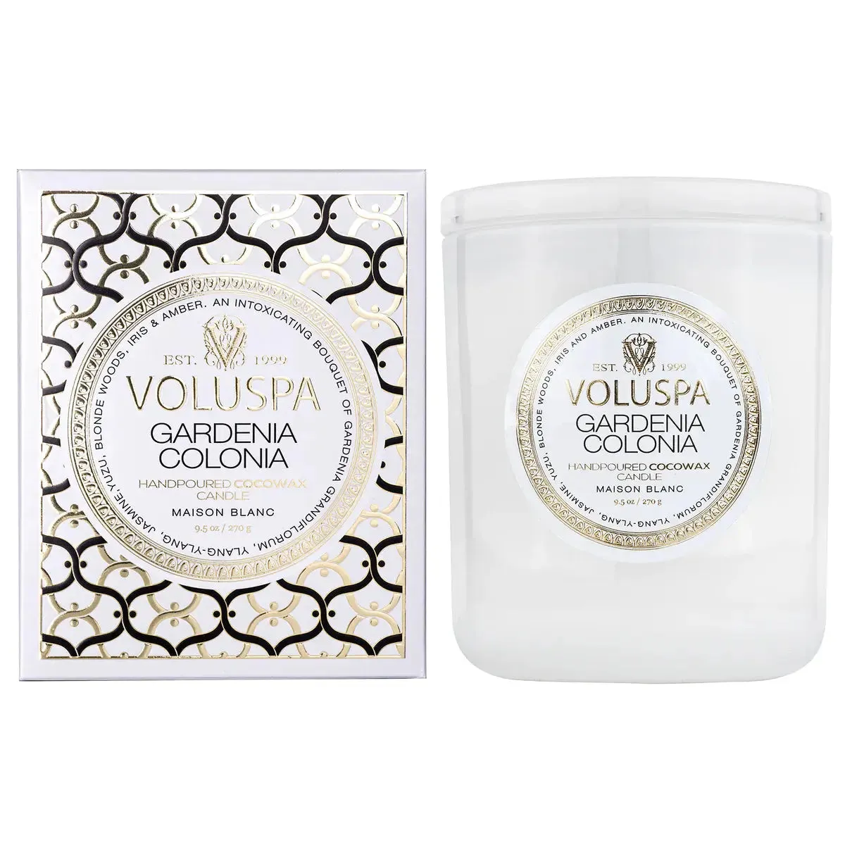 Gardenia Colonia Classic Candle