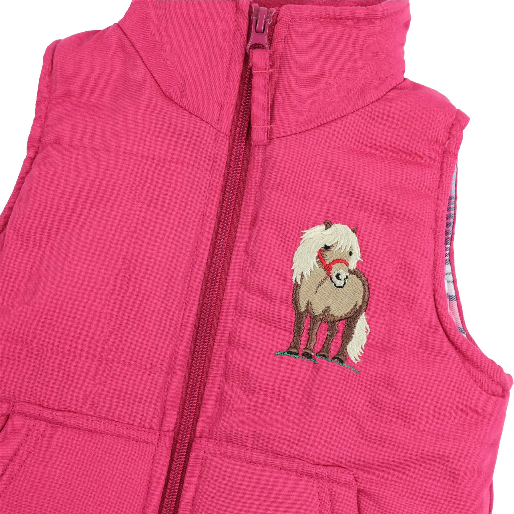 Hazy Blue Kids Country Padded Gilet