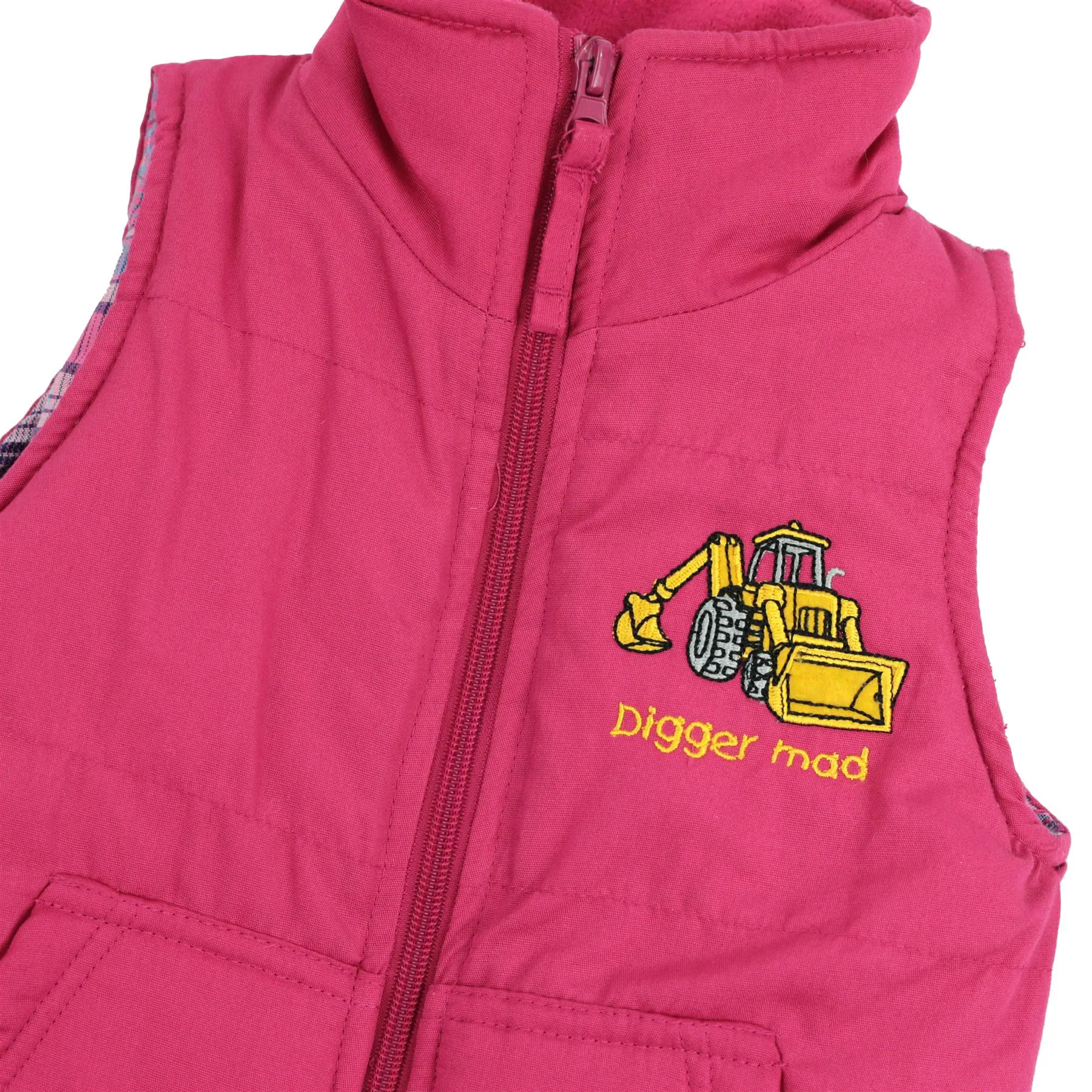 Hazy Blue Kids Country Padded Gilet