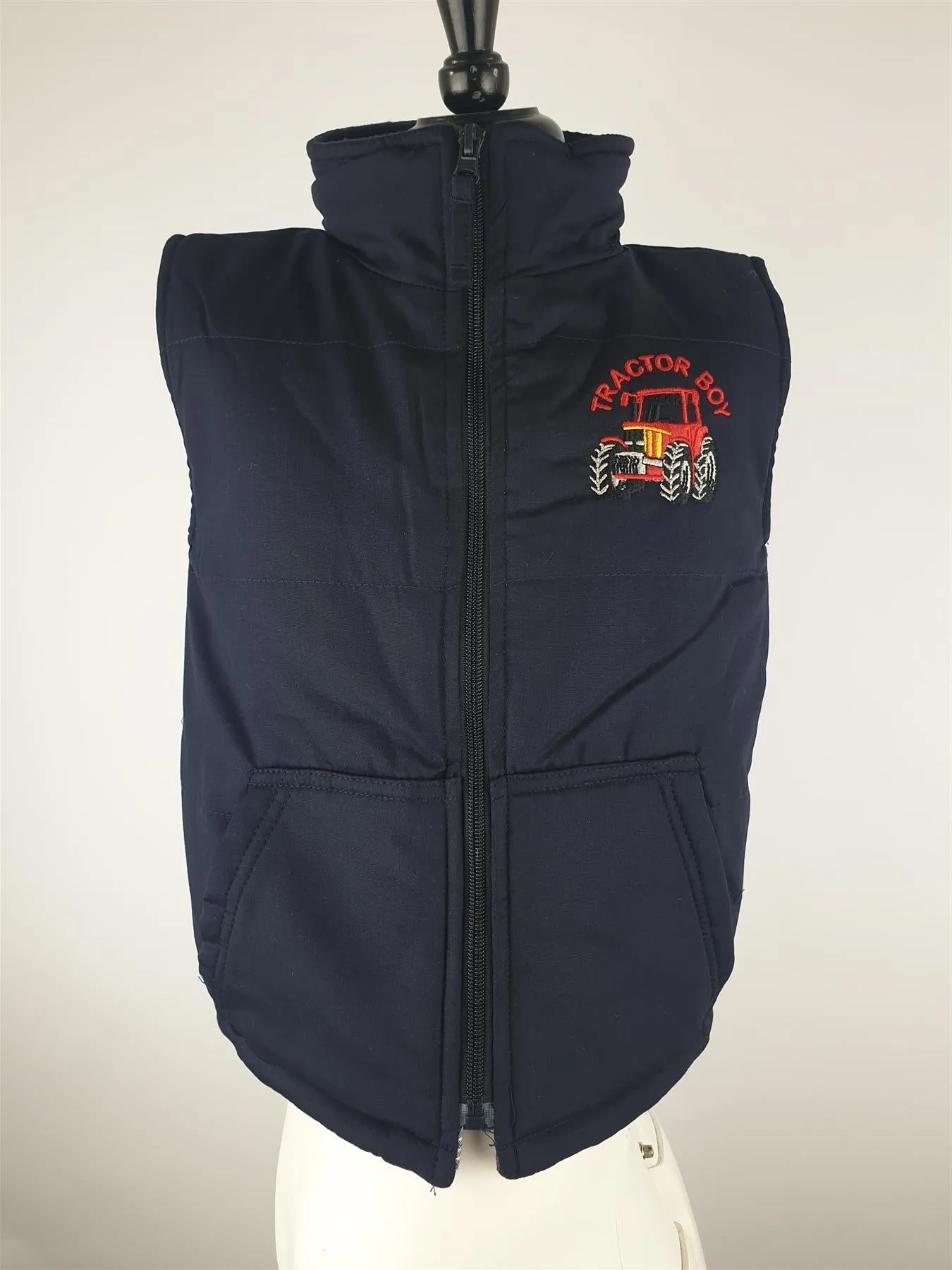 Hazy Blue Kids Country Padded Gilet