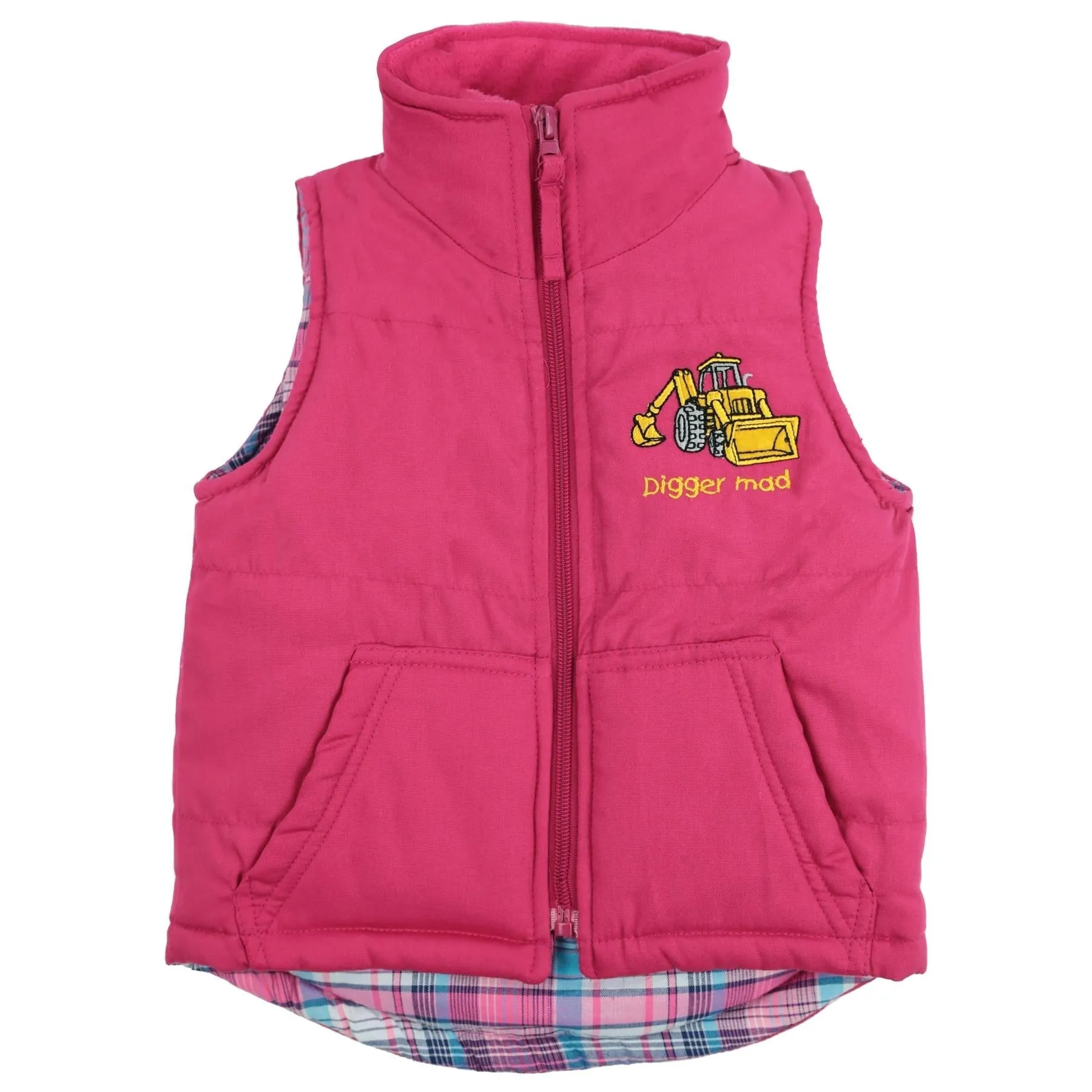 Hazy Blue Kids Country Padded Gilet