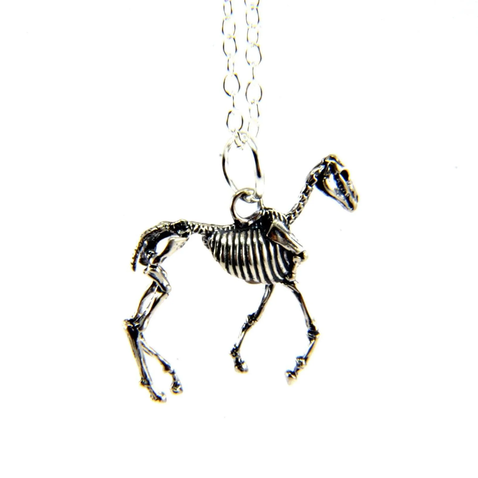 Horse Skeleton Necklace