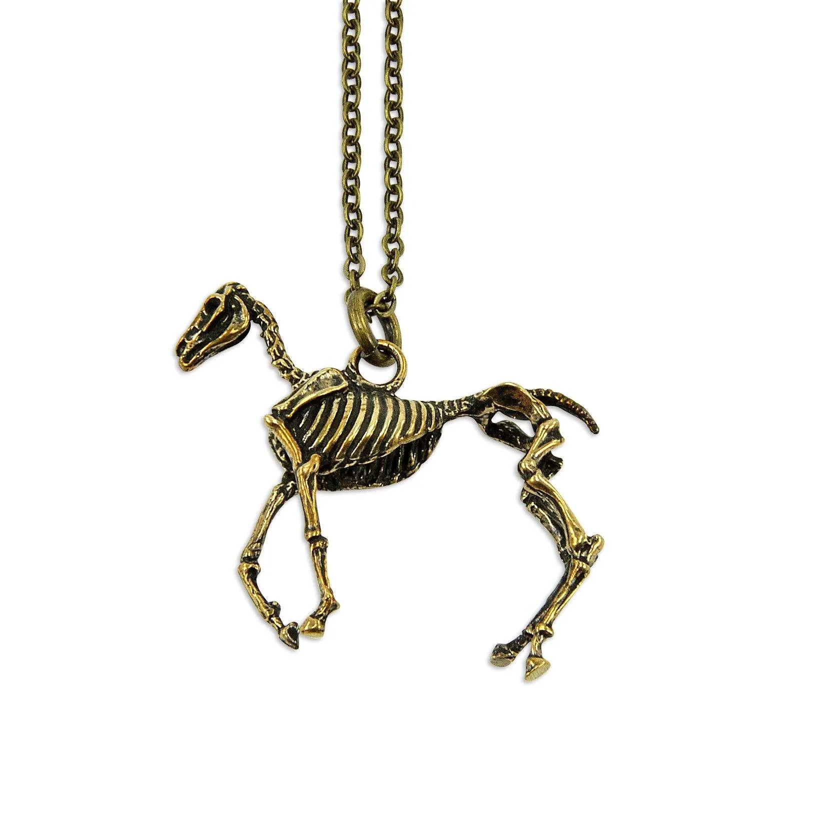 Horse Skeleton Necklace