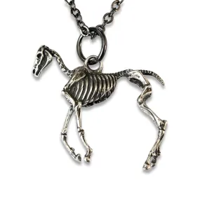 Horse Skeleton Necklace