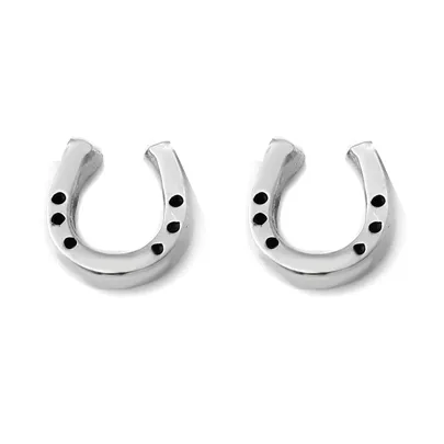 HORSESHOE Petite Stud Earrings