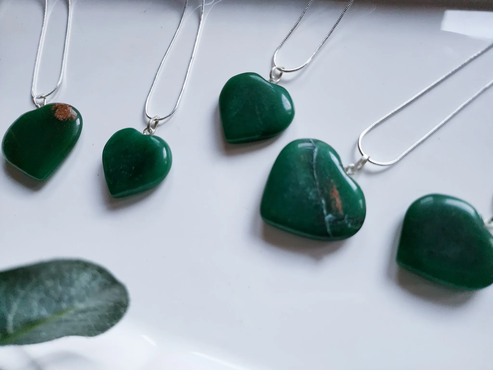 Jade Heart Necklace