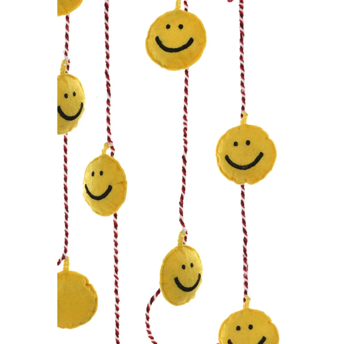 Joyful Smiley Have a Nice Day Garland Ornament