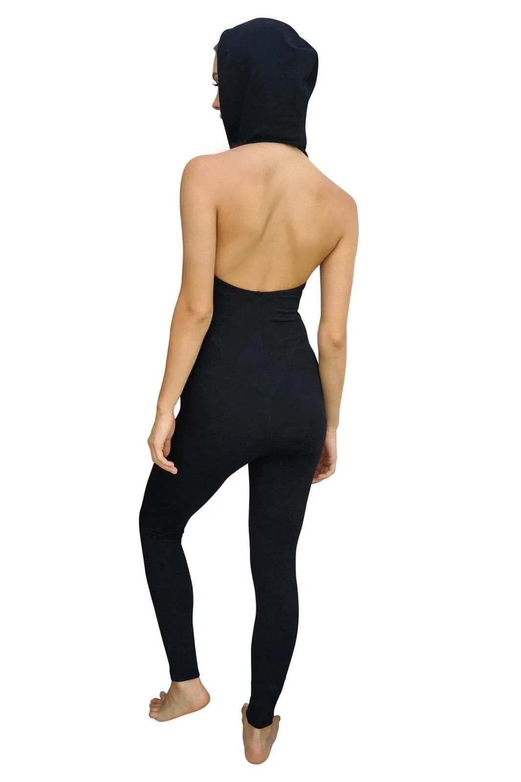 Juno Black Halter Jumpsuit