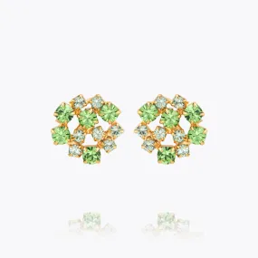 Kassandra Earrings / Green Combo