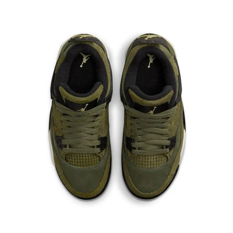 Kids' Air Jordan 4 Retro SE Craft 'Medium Olive'