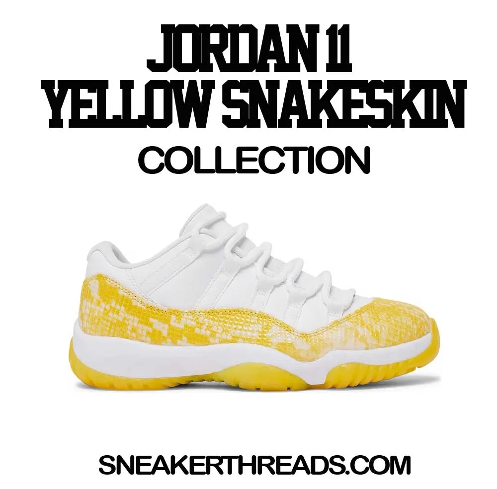 Kids Yellow Snakeskin 11 Shirt - Spoiled - White