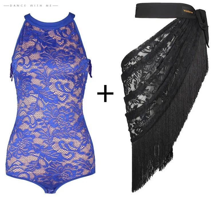 Lace Fusion | Blue/Black | W22C217