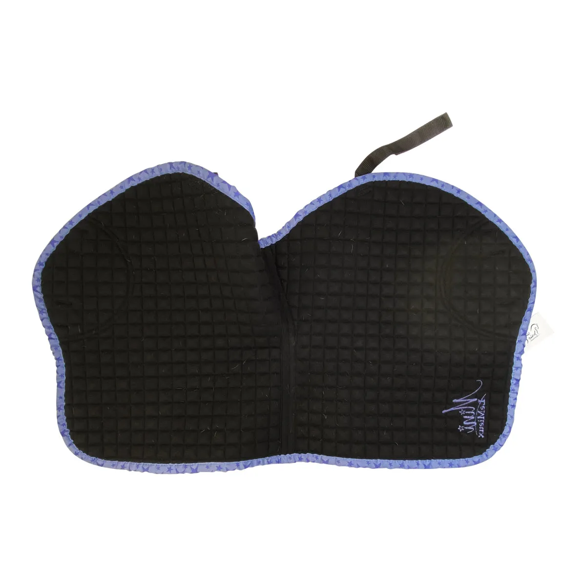 LeMieux Mini Suede Jump Square Pad in Bluebell - Pony