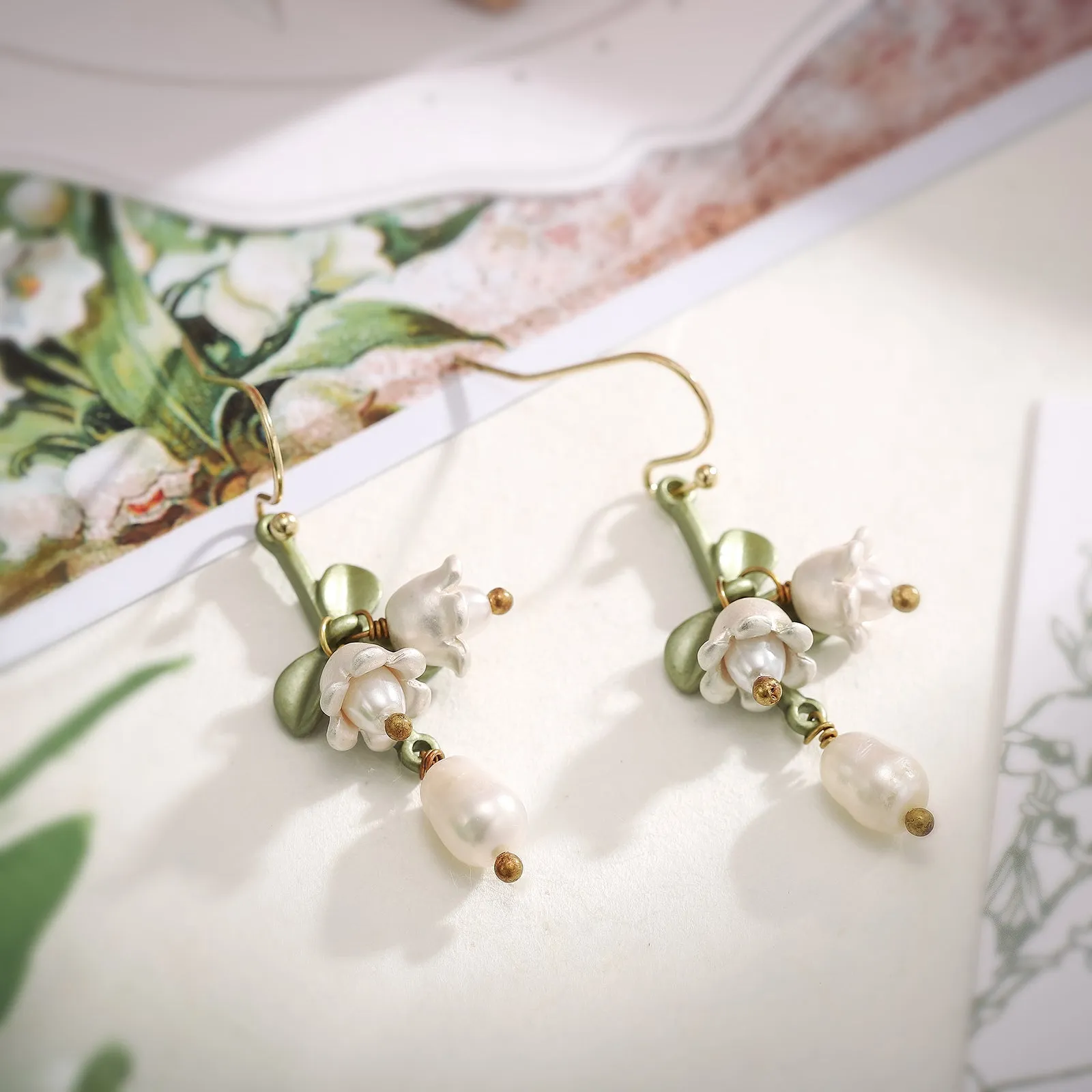 Lily Of The Valley Earrings