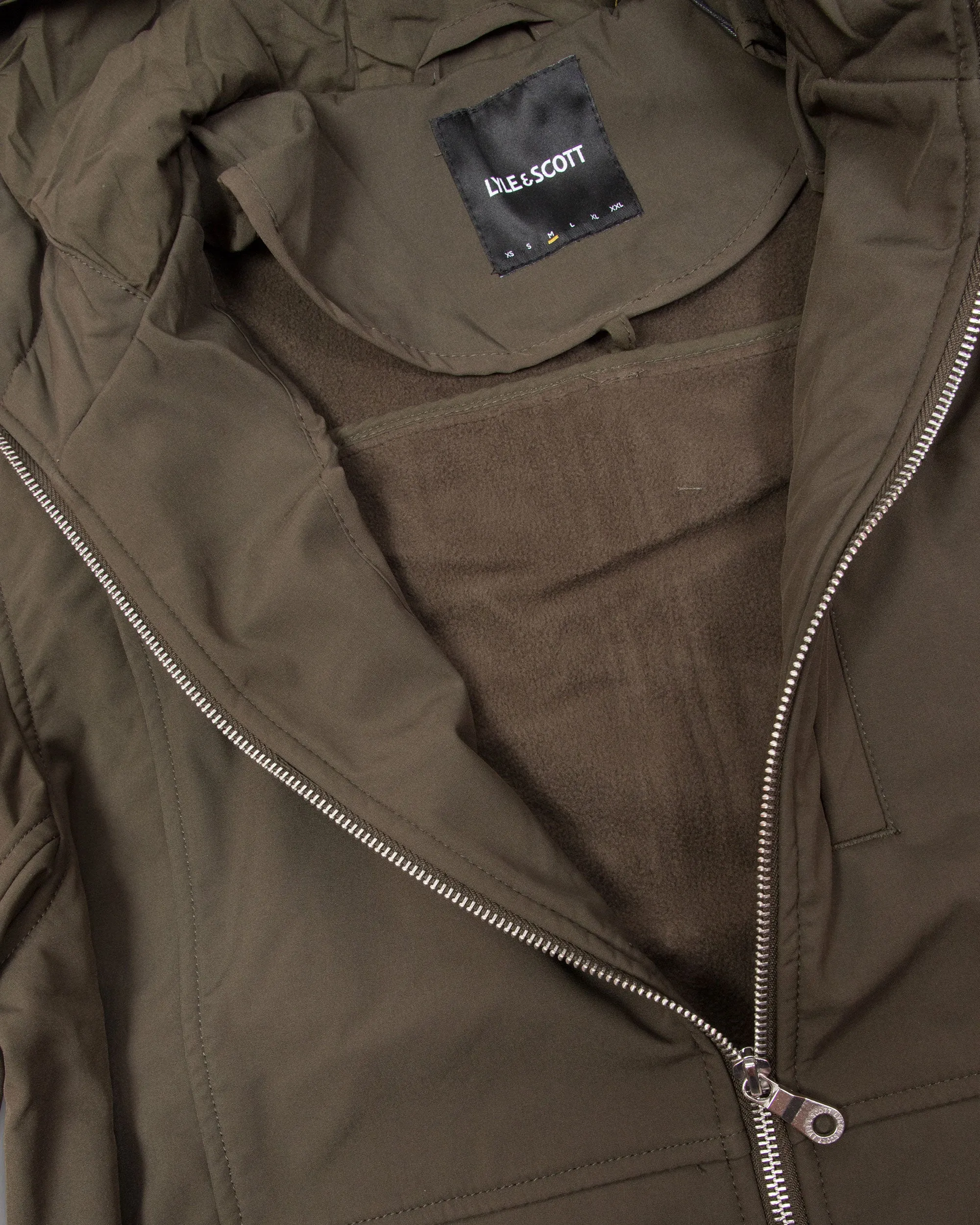 Lyle And Scott Softshell Jacket Verde Olive