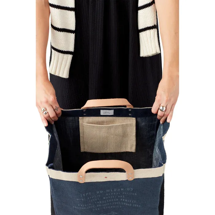 Market Bag in Navy