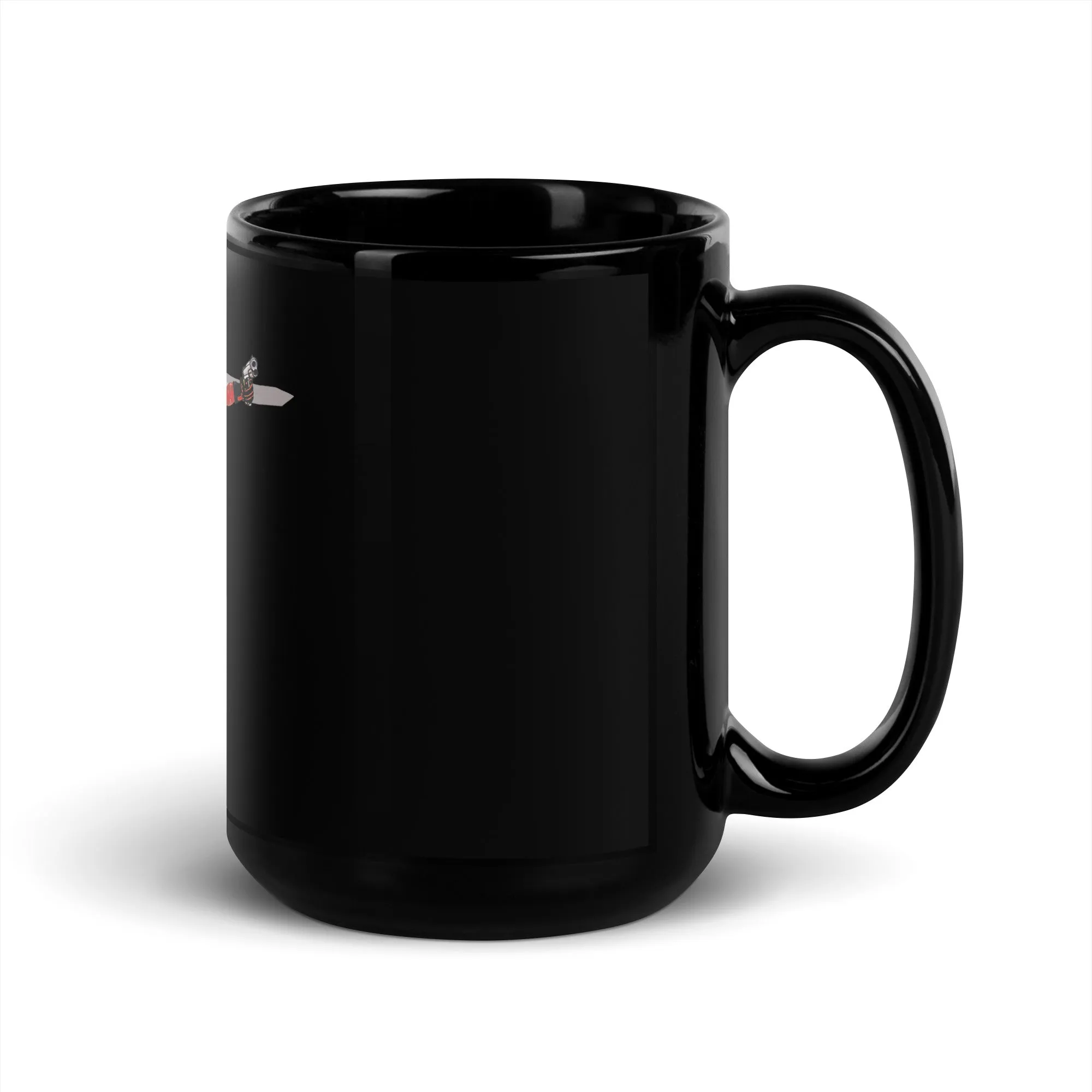 Marvel Jesus Black Glossy Mug