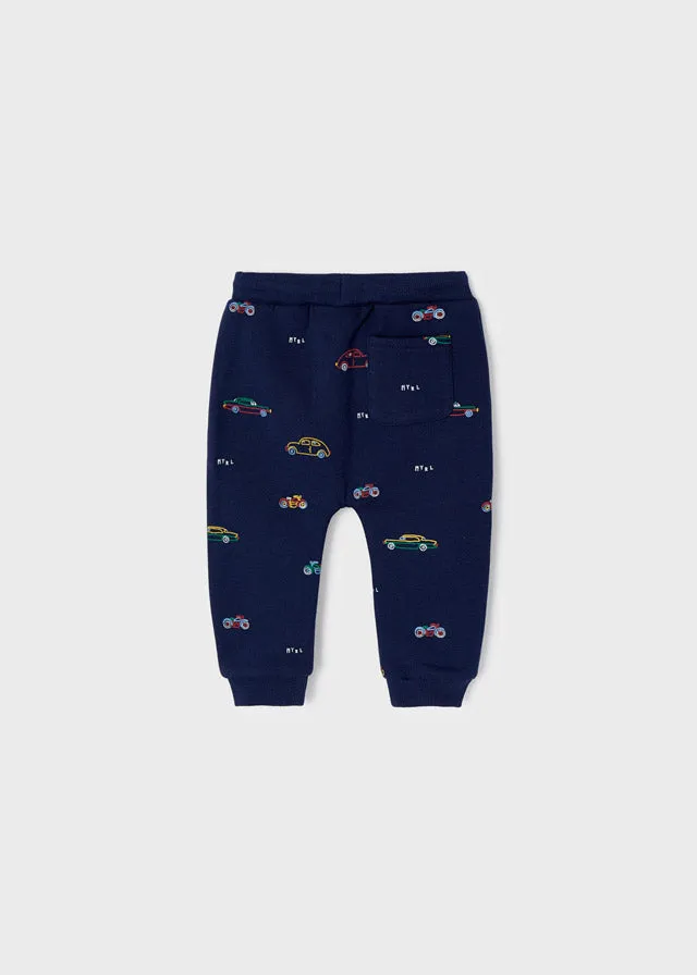 Mayoral Baby Printed Sweatpants _Navy 2530-29