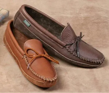 Men's Canoe Sole Moccasins Made in USA by Footskins